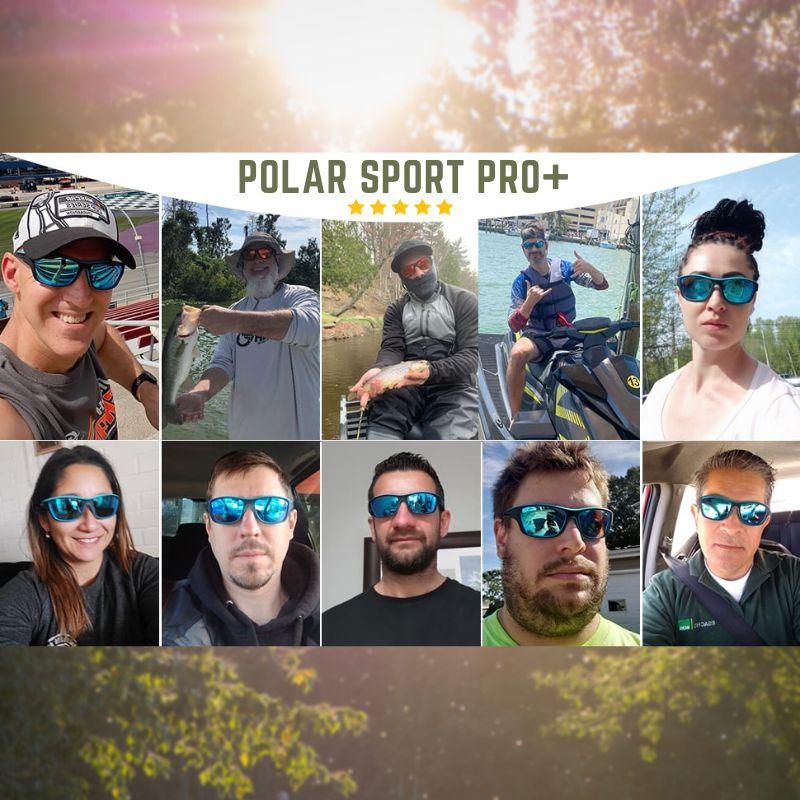 Polariserende Solbriller Sport PRO+ - UV Beskyttelse og Kradsikkerhed