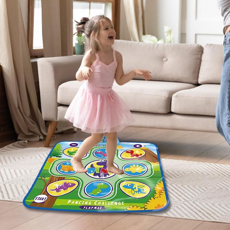 Interaktiv LED Danse Tæppe – BeatJoy