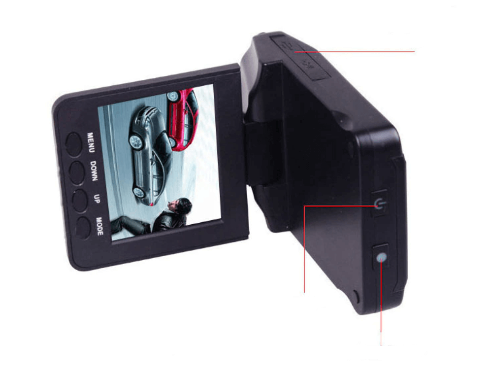 Dashcam med Natfunktion og 1080P HD Kvalitet