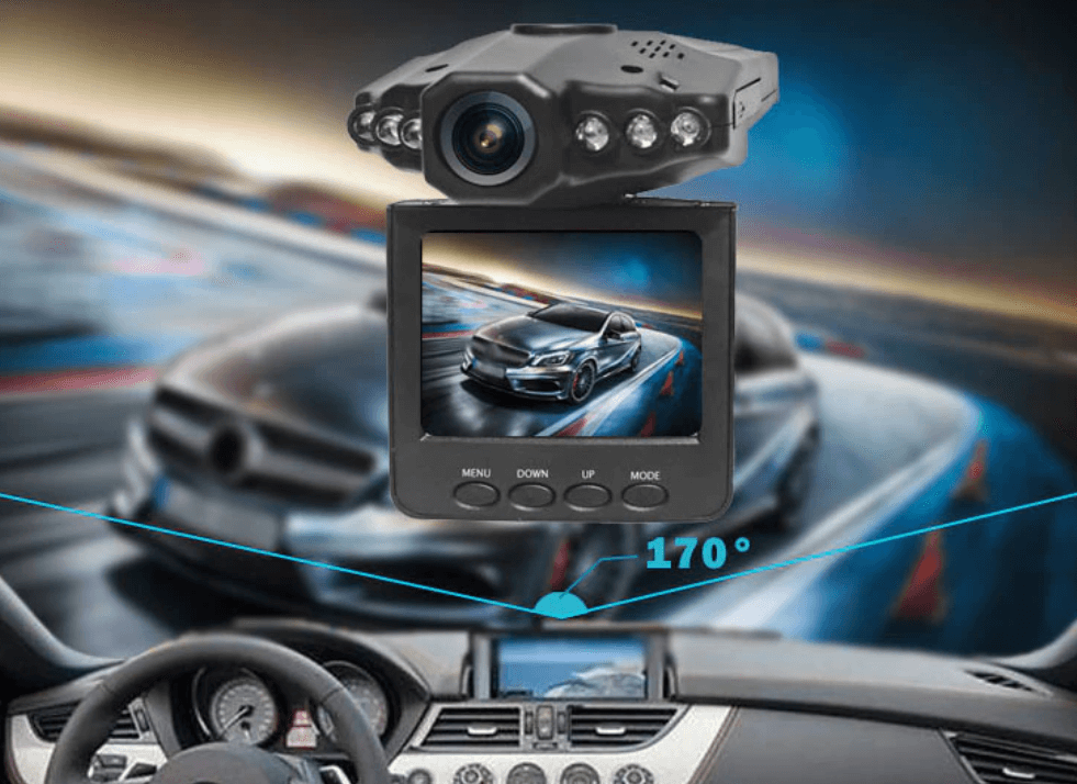 Dashcam med Natfunktion og 1080P HD Kvalitet