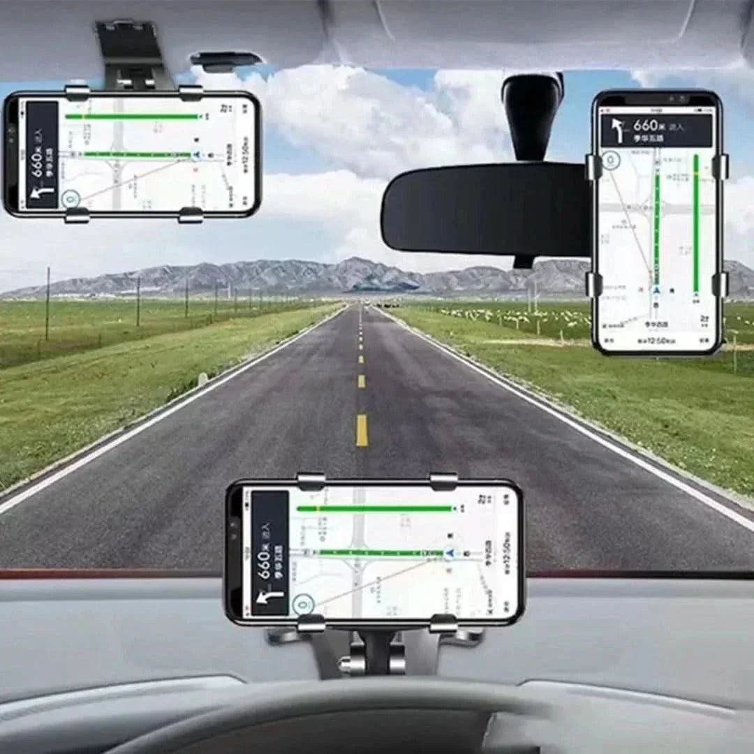 Robust og Justerbar Mobilholder til Bil – Optimal Sikkerhed