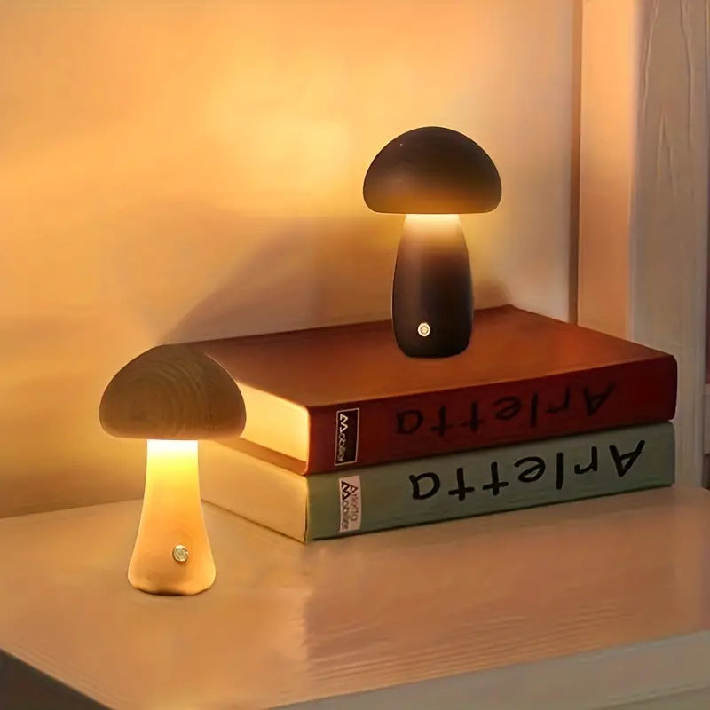 Mushroom Bordlampe – Elegant Belysning til Dit Hjem
