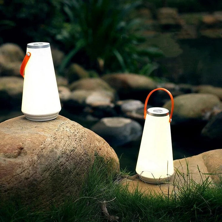 Bærbar LED-lampe med touch og 360° lys for enhver stemning
