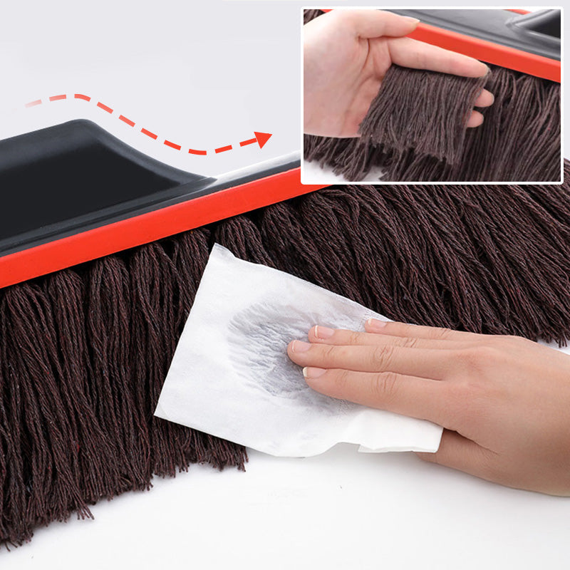 Effektiv Bilrengøring med Teleskopisk Mikrofiber Duster