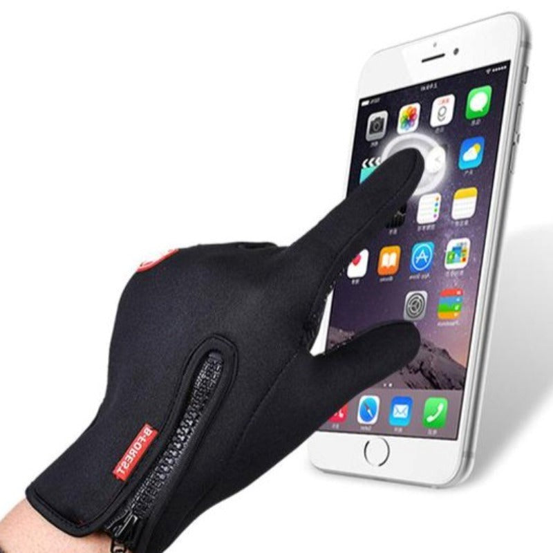 Vinterhandsker med isolering, vandafvisende og touchscreen – Unisex til udendørs aktiviteter