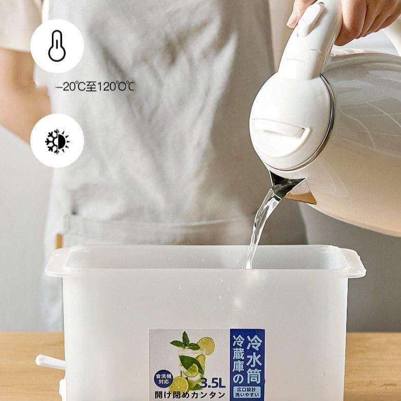 3.5L Køleskab Koldt Vand Juice Dispenser
