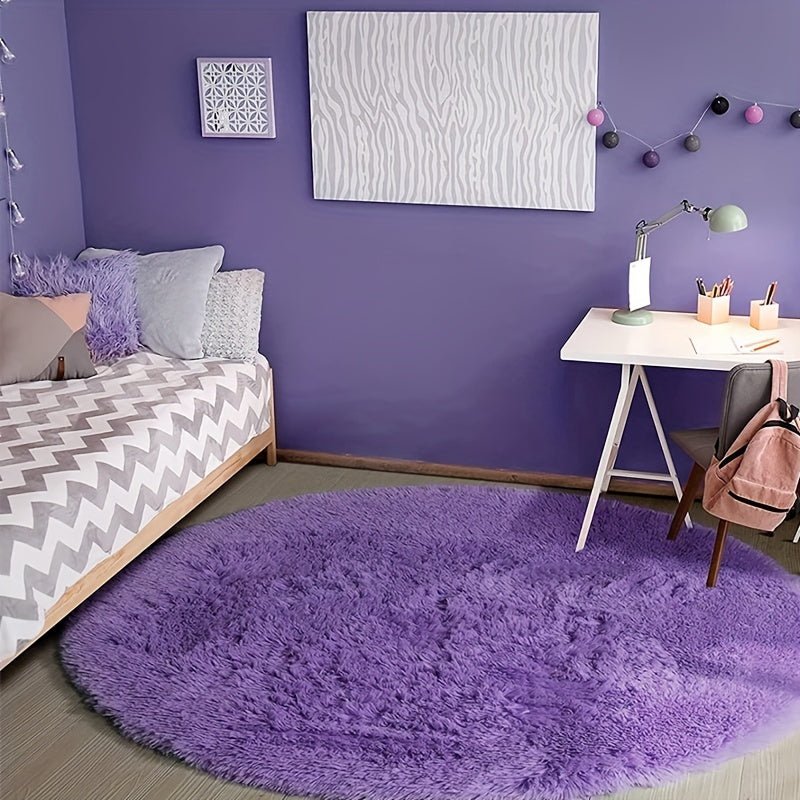 Rund Mjuk Matta - CozyNest