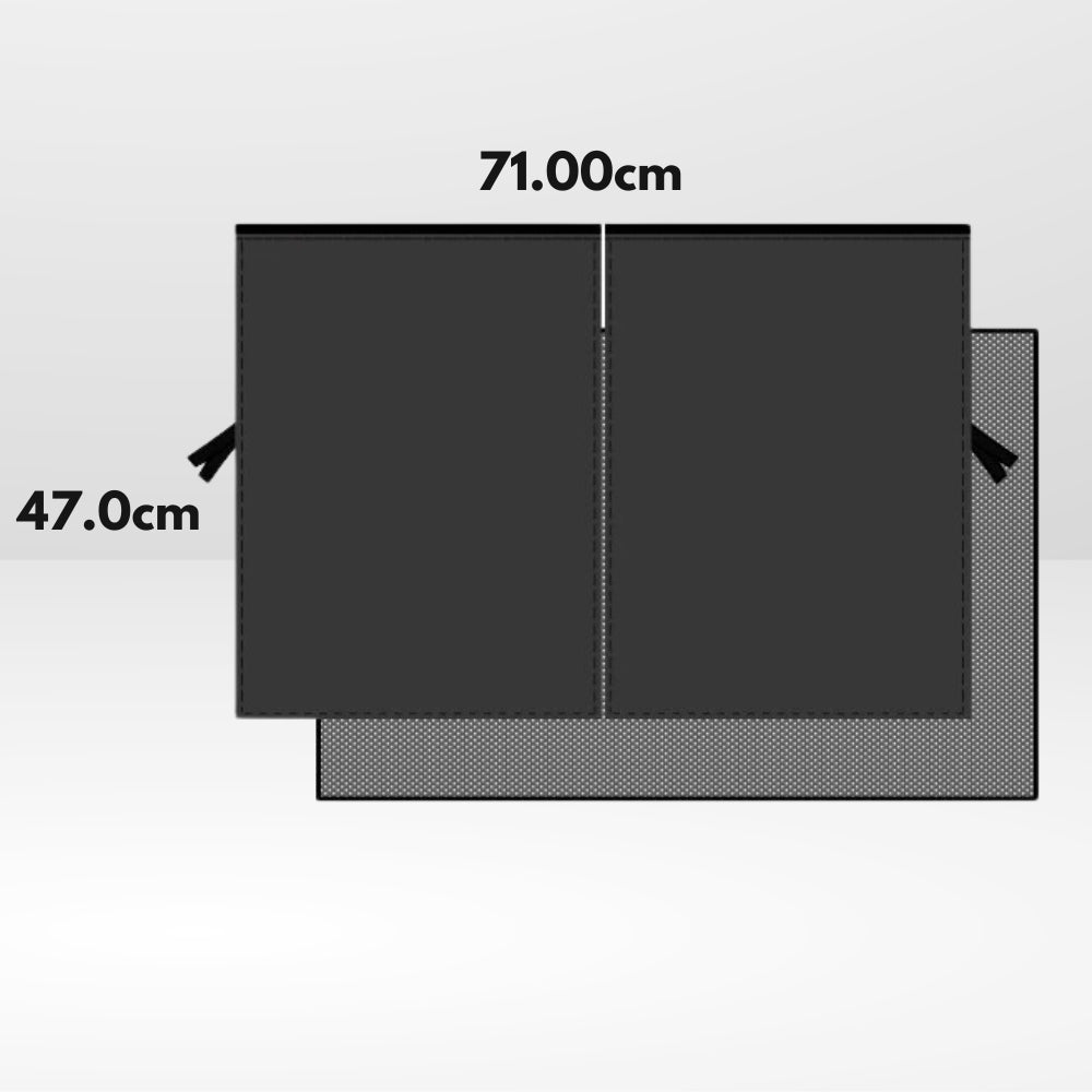Bilvinduesskærm med Toned Glas | UV-Beskyttelse til Børn