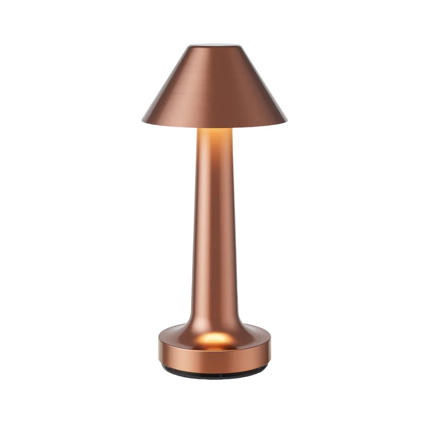 Retro Bordlampe med Justerbart Lys - Skab Hygge i Hjemmet