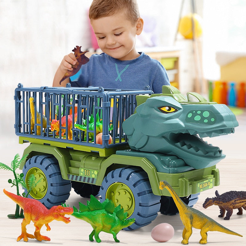 Dinosaur Lastbil Legetøjssæt til Kreativ Leg