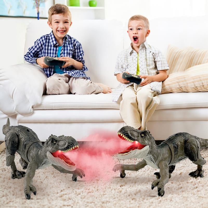 Interaktiv Dinosaur med Nebulisator och Fjärrkontroll
