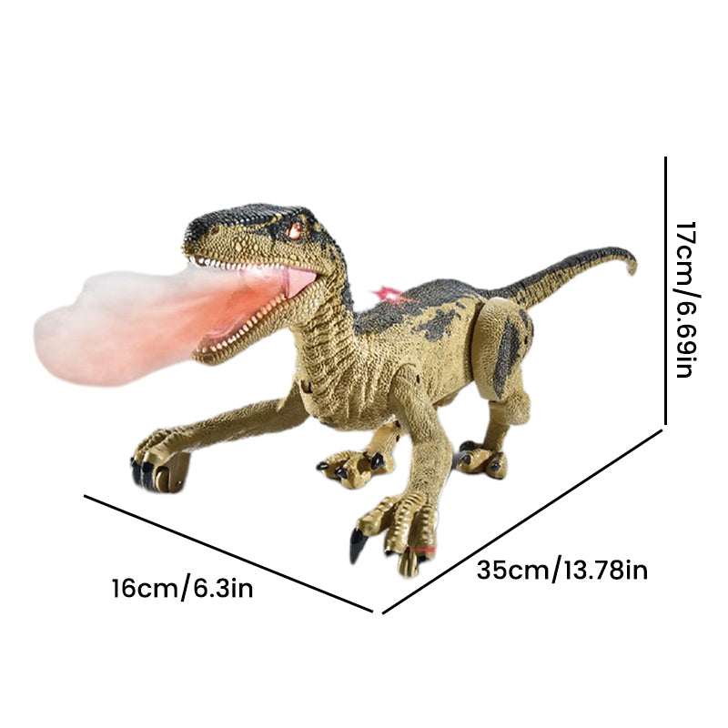 Interaktiv Dinosaur med Nebulisator och Fjärrkontroll