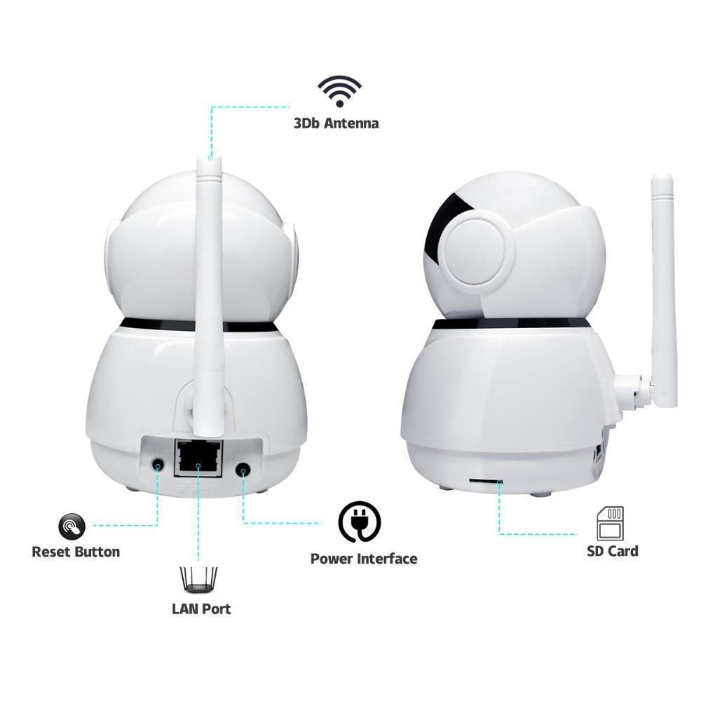 Trådløst 1080P Kamera til Kæledyr med Panoramisk Udsyn