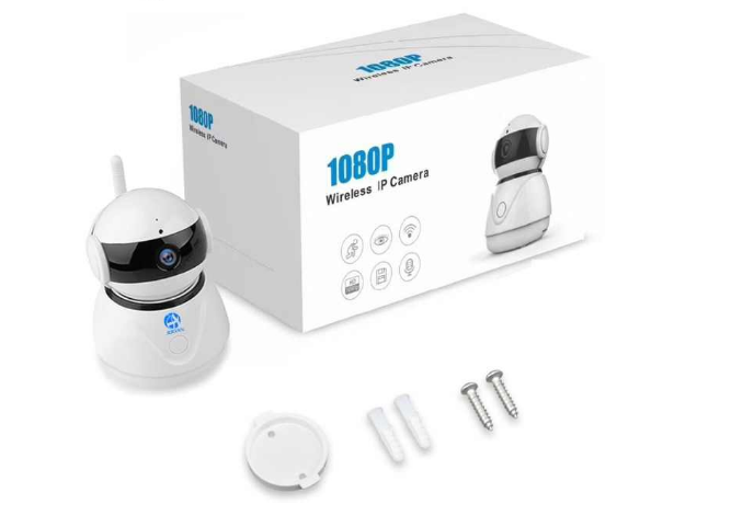 Trådløst 1080P Kamera til Kæledyr med Panoramisk Udsyn