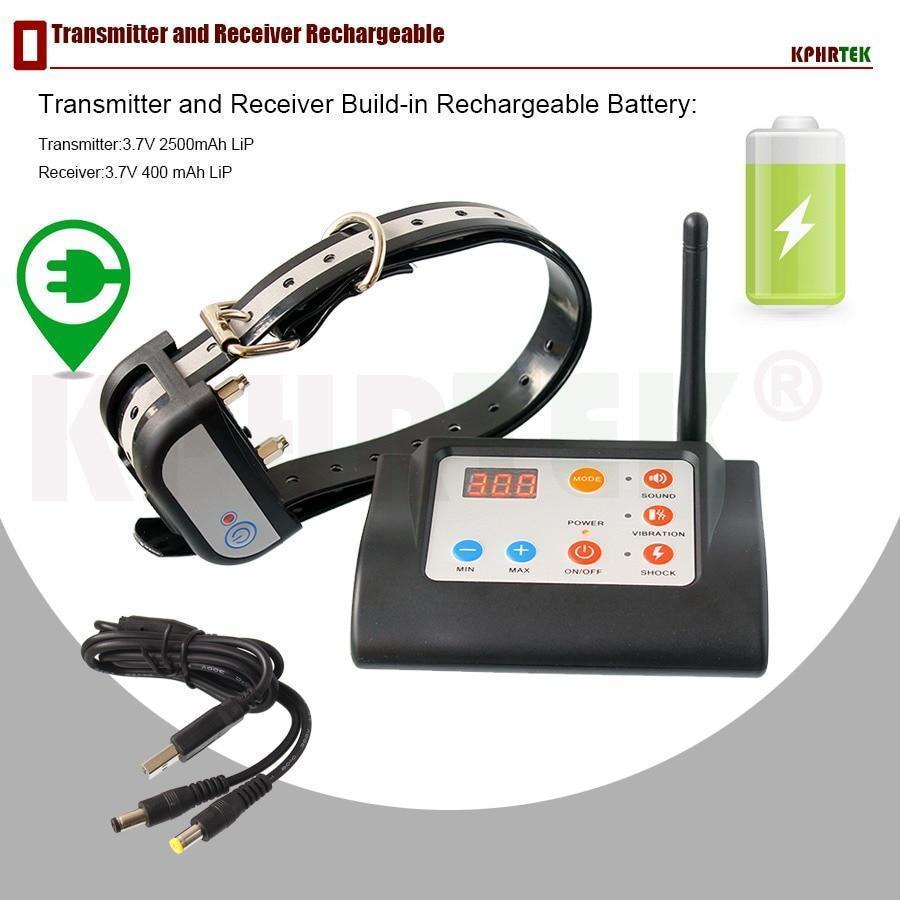 Trådløst Hundesikringssystem med LED og Fjerntræning