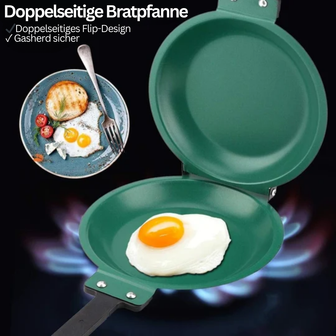 Dobbelt Sided Non-Stick Pande - FlipMaster