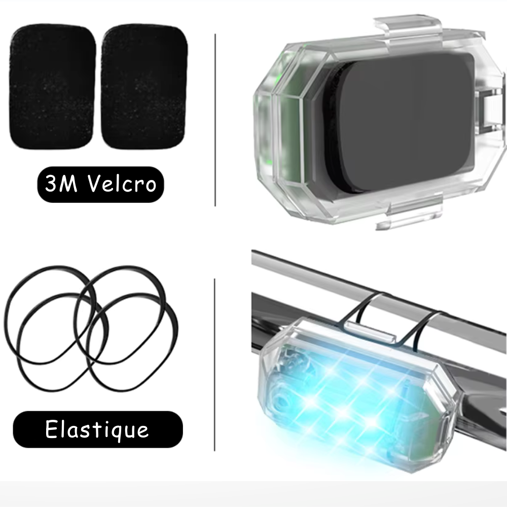 Flerfarvet LED Strobe Lys til Dit Køretøj