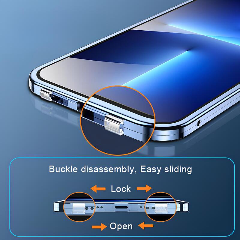 Stødsikker magnetisk covers til iPhone