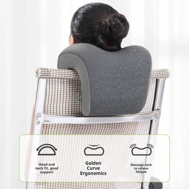 Ergonomisk Nakkestøttepude med Massage til Kontorstol