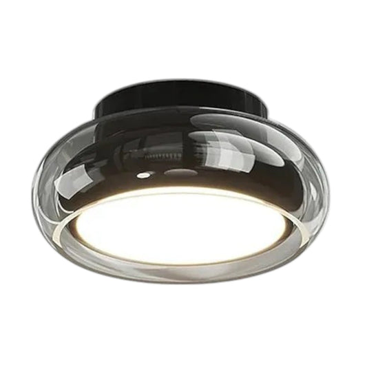 Vintage LED Loftlampe i Akryl – Retro Stil med Moderne Effekt