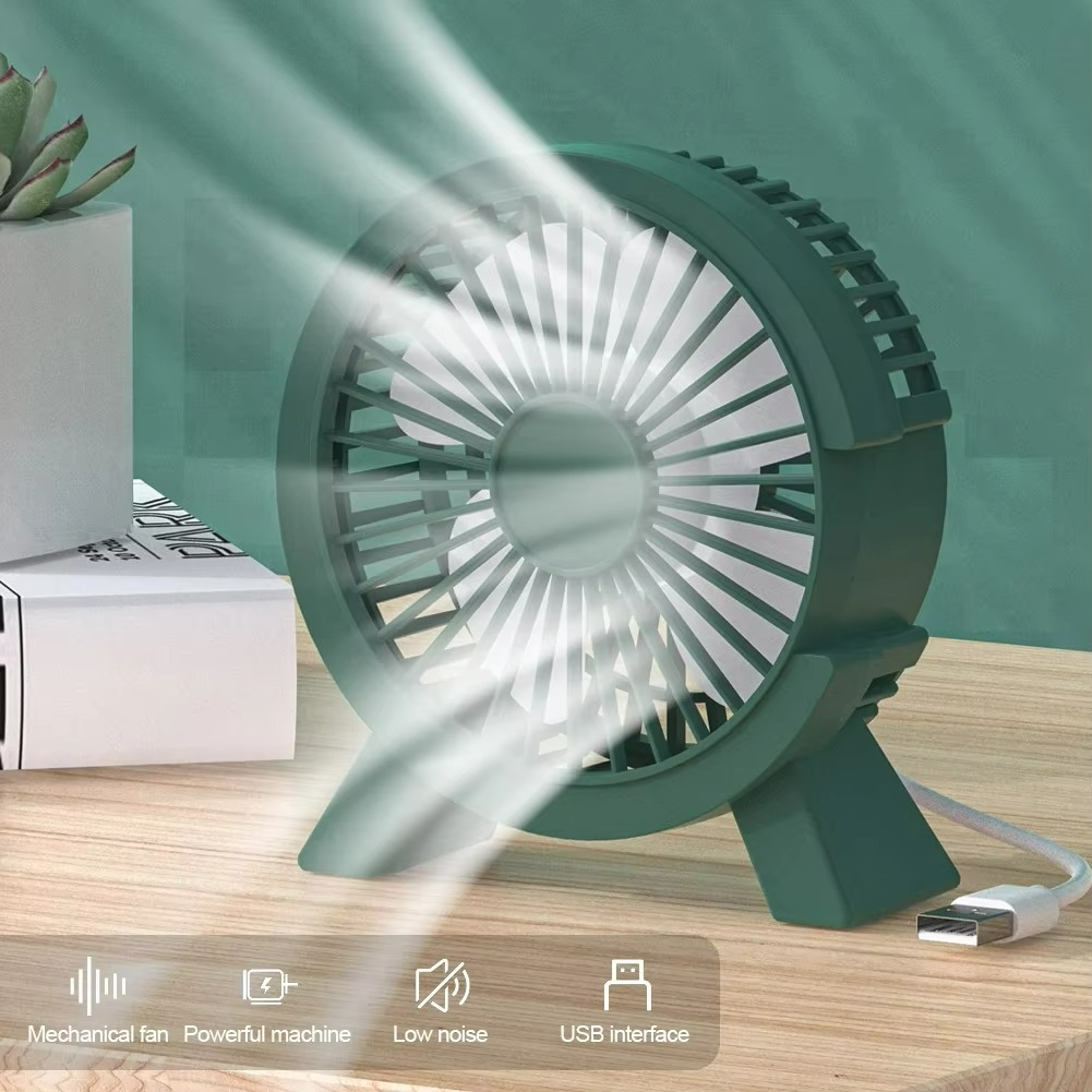 Elegant mini-USB-fläkt för tyst kylning och komfort