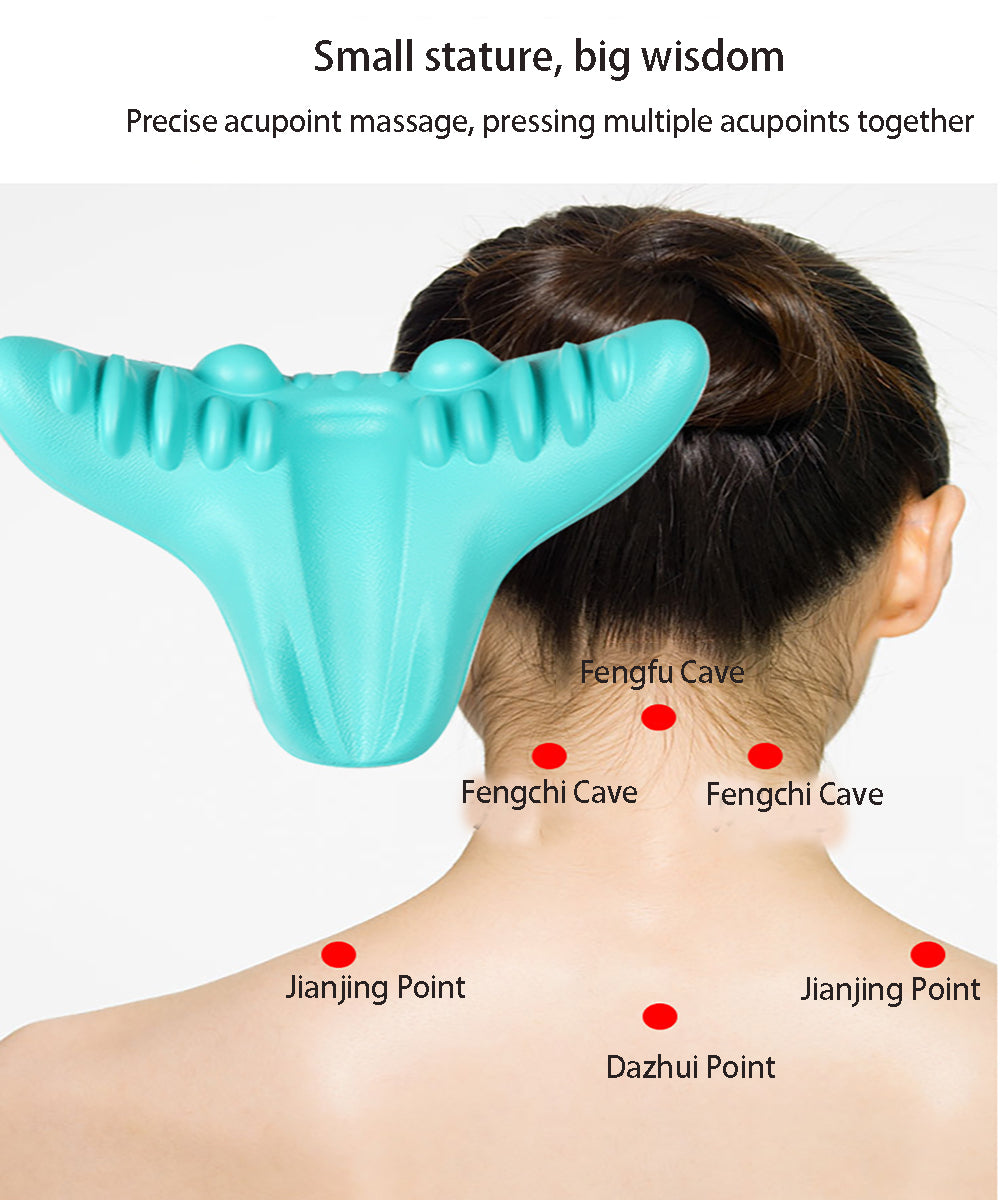 Ergonomisk Massageställning för Nacke och Axlar - TensionEase