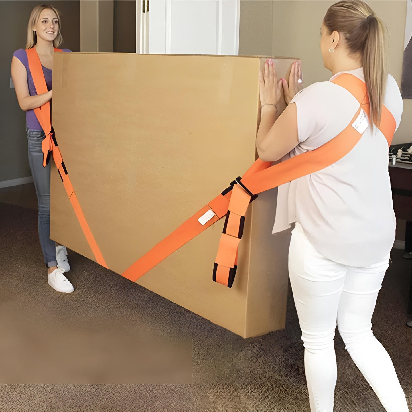 Ergonomiska Flyttremmar – Skona Ryggen & Lyft Upp till 180 kg