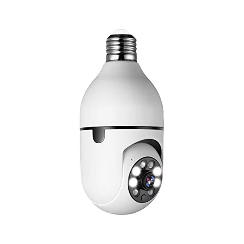 Smart Glödlampa Kamera med Mörkerseende och Rörelsedetektering