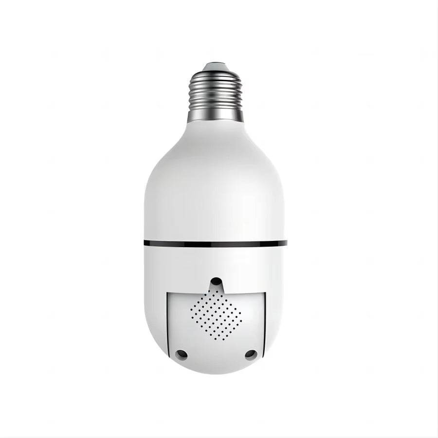 Smart Glödlampa Kamera med Mörkerseende och Rörelsedetektering