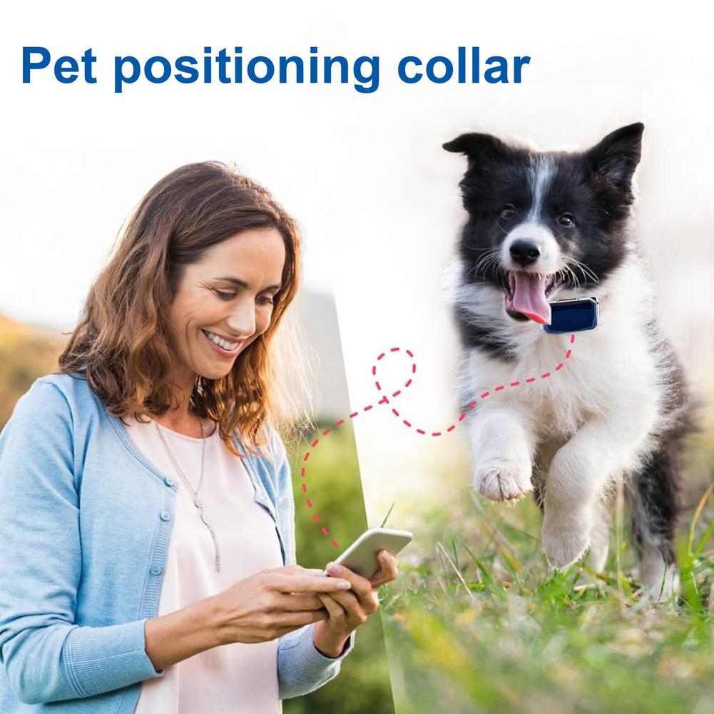 Mini GPS-tracker för hund och katt med vattentät design och anti-bortsprungen-larm