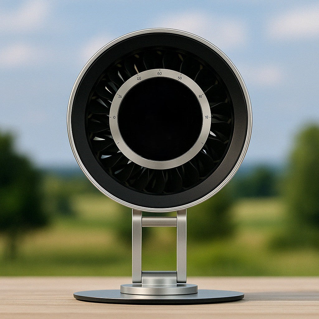 Ultra-stille digitalt display bladløse ventilator