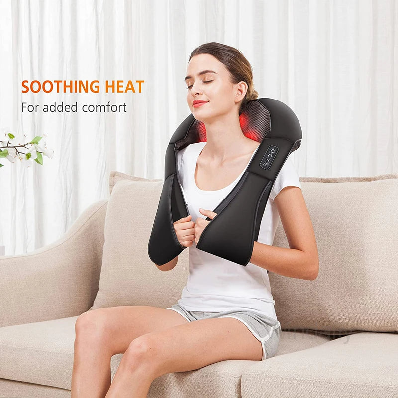 Shiatsu Massageapparat til Nakke og Skuldre