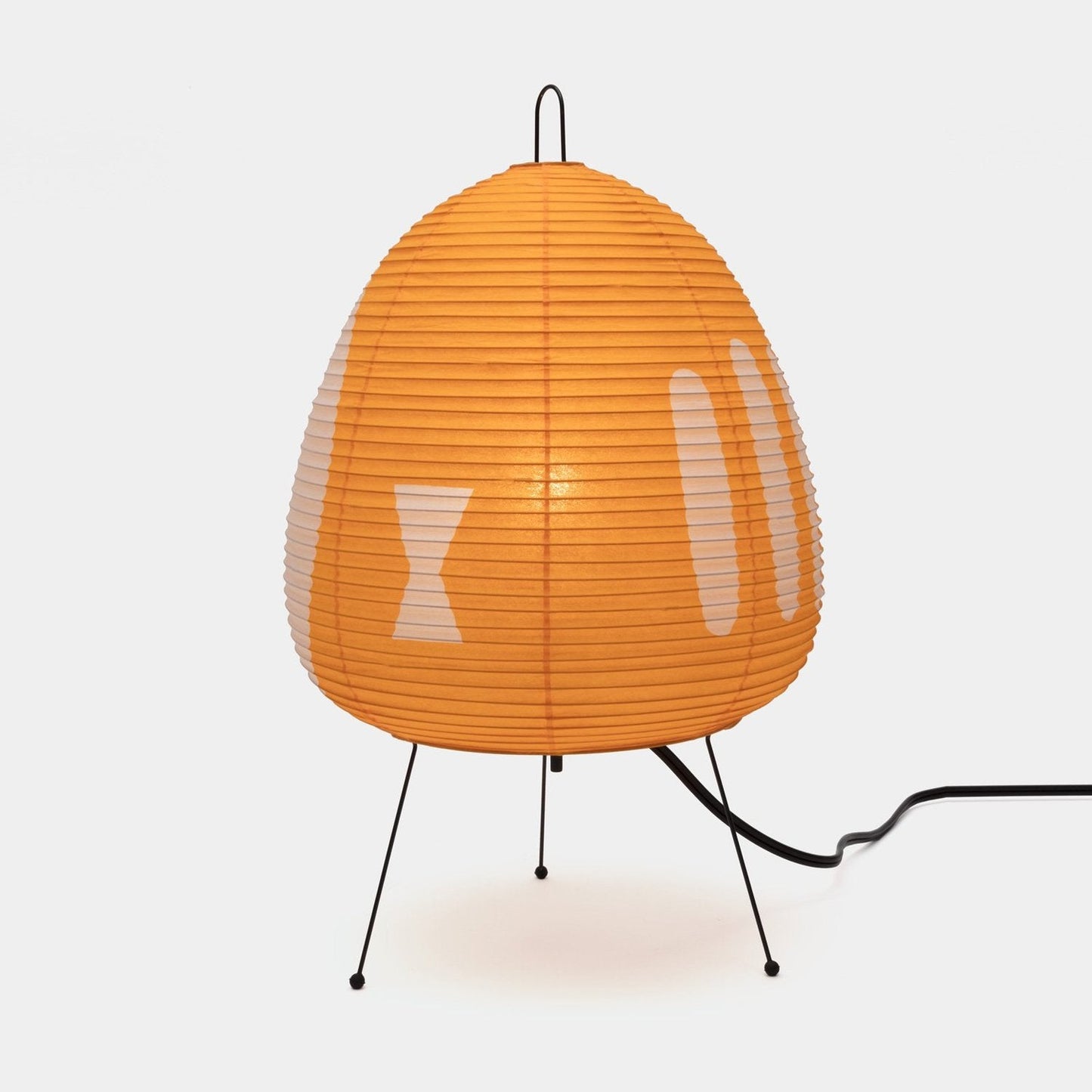 Japansk Papirlampe med Blødt Lys og Stabilt Design