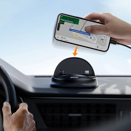 360° roterbar mobilholder til bilen – praktisk og justerbar til optimale synsvinkler