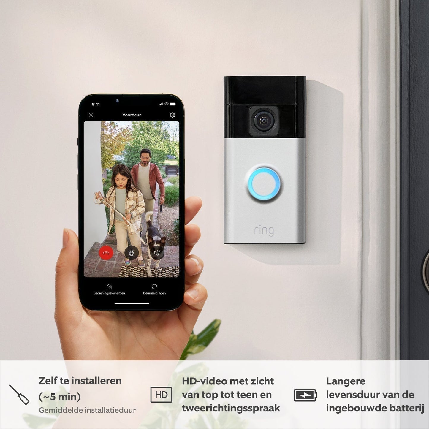 Sikring til dit hjem med VideoDørklokken SecureView