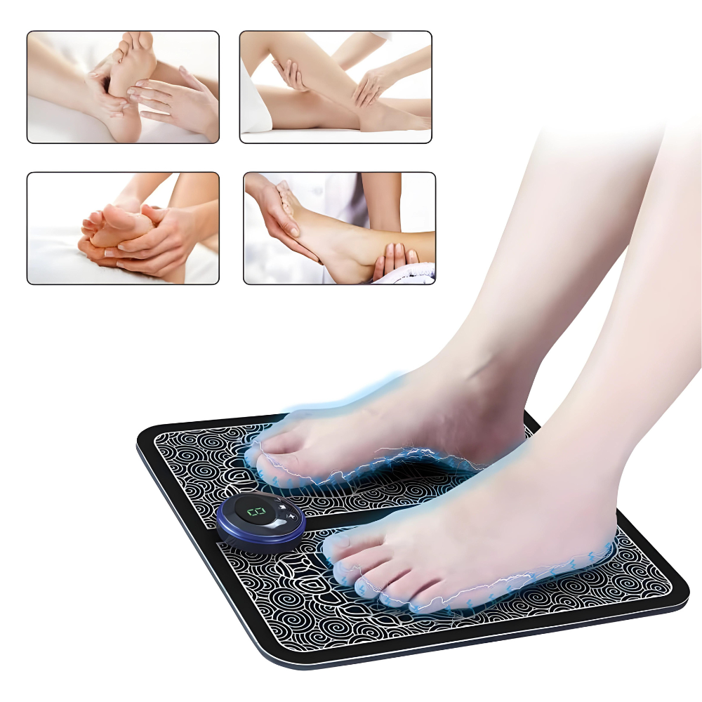 Elektrisk Fodmassagepude - Afslapning med EMS