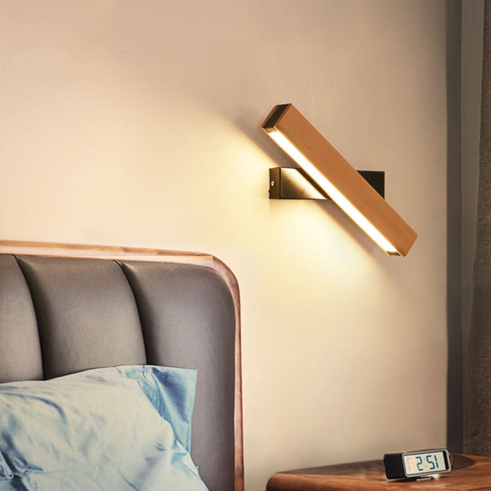 LED Væglampe med justerbart trædesign – Energivenlig og drejbar