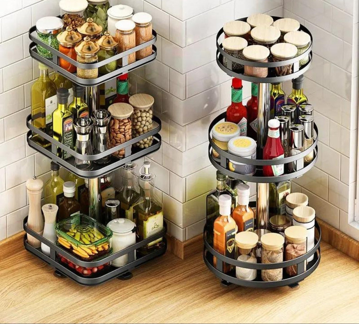 Roterande förvaringshylla - 360° Twist Rack