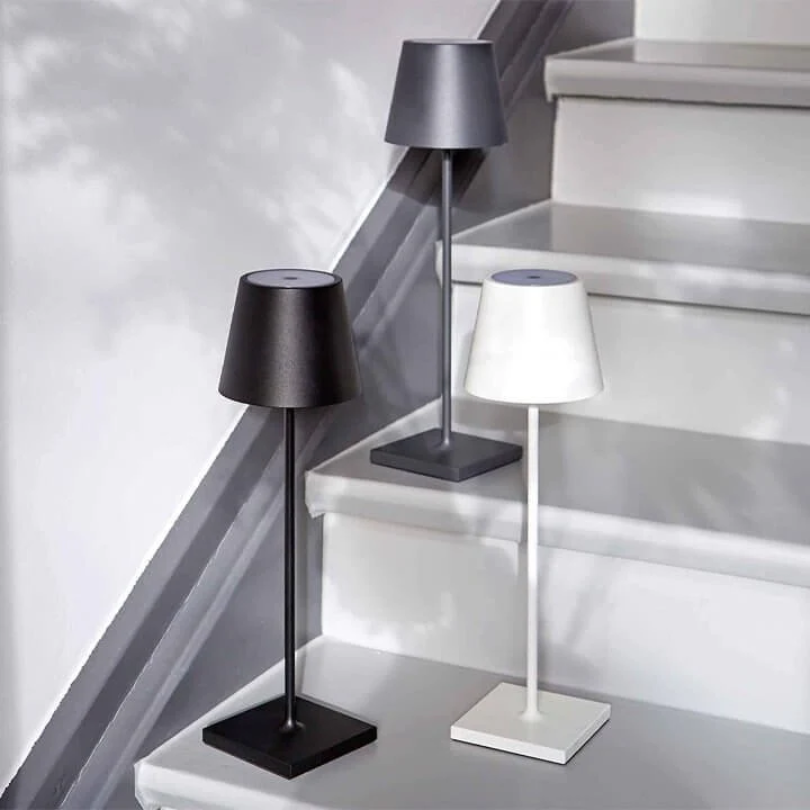 Trådlös och laddningsbar LED skrivbordslampa – Dimbar för hem och kontor