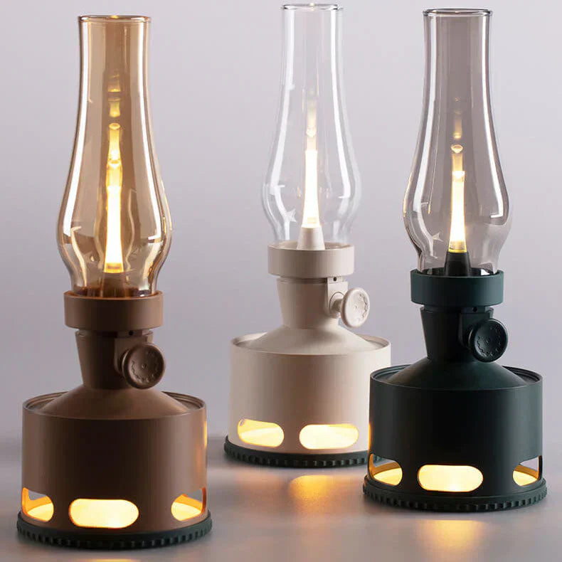 Uppladdningsbar Vintage LED-lykta - LumaLantern