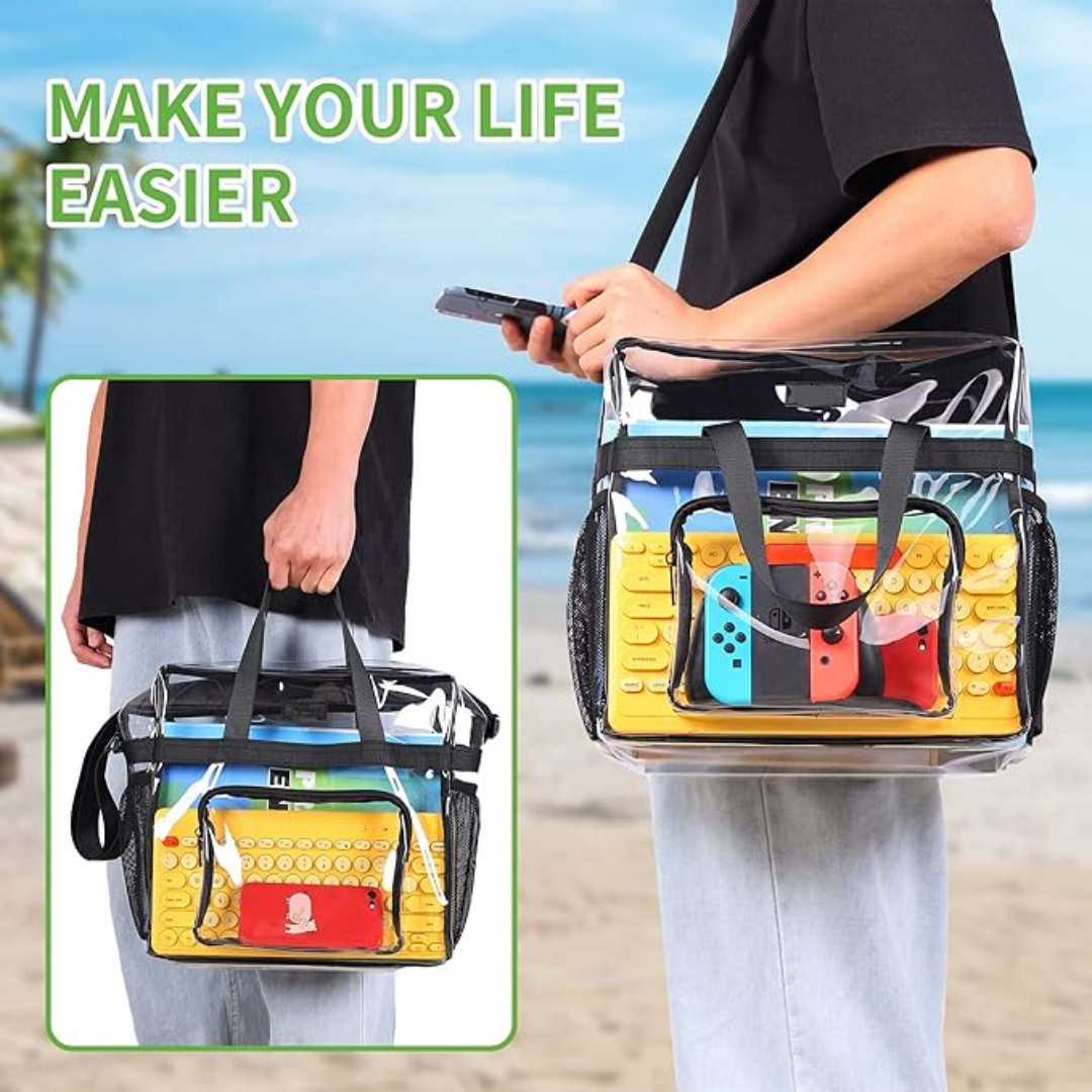 Stilfuld Transparent Taske – EventTote