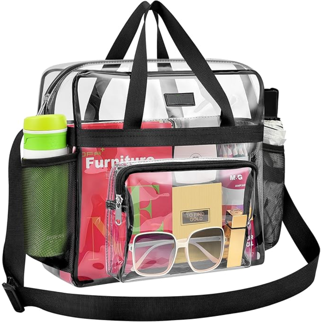 Stilfuld Transparent Taske – EventTote
