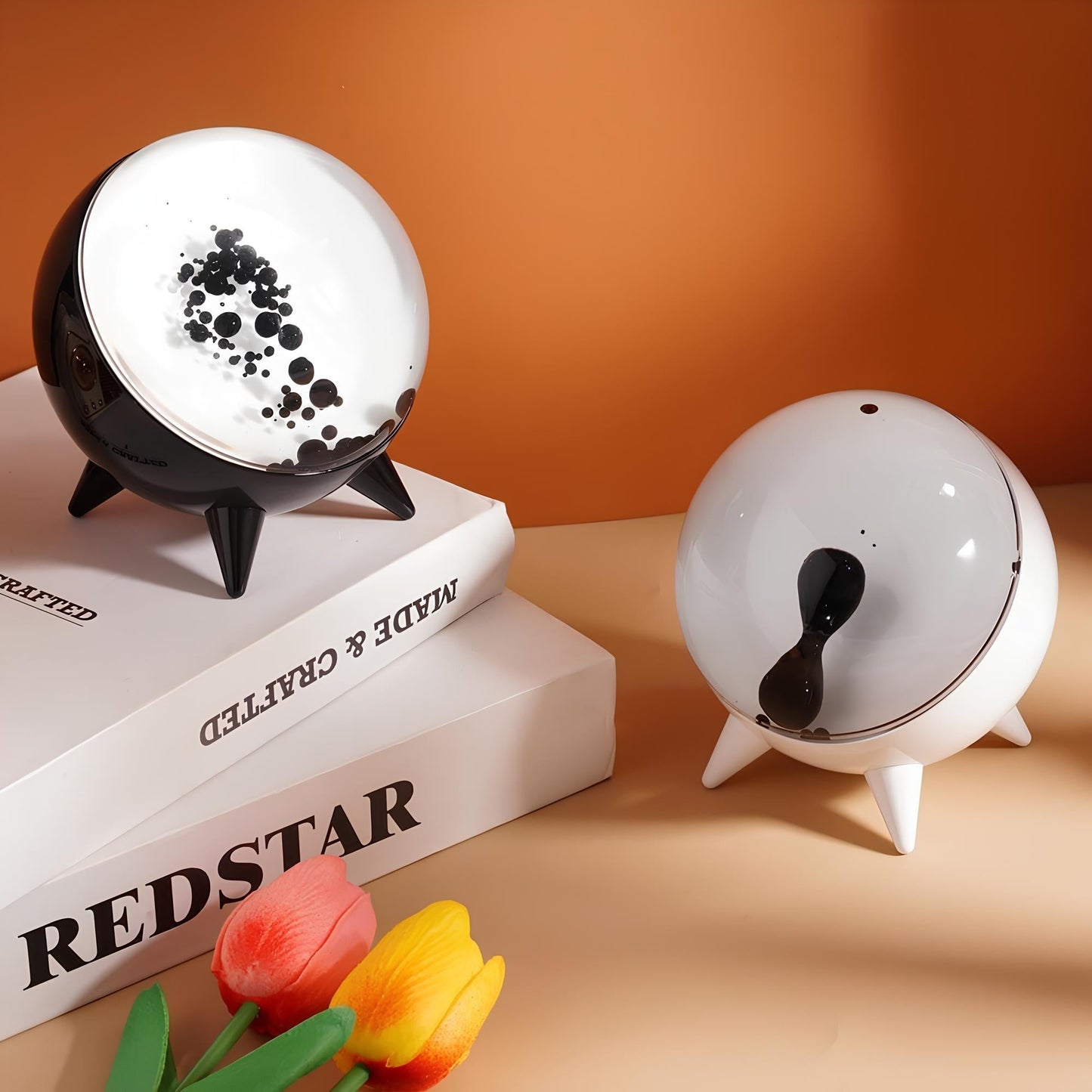 Ferrofluid Lampe med Bluetooth - Musikstyret Lysoplevelse
