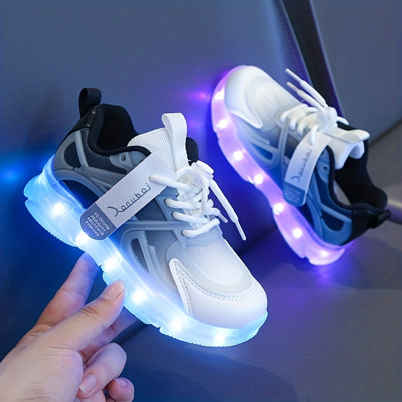 Färgglada LED-sneakers för barn – Lysande och roliga i vardagen