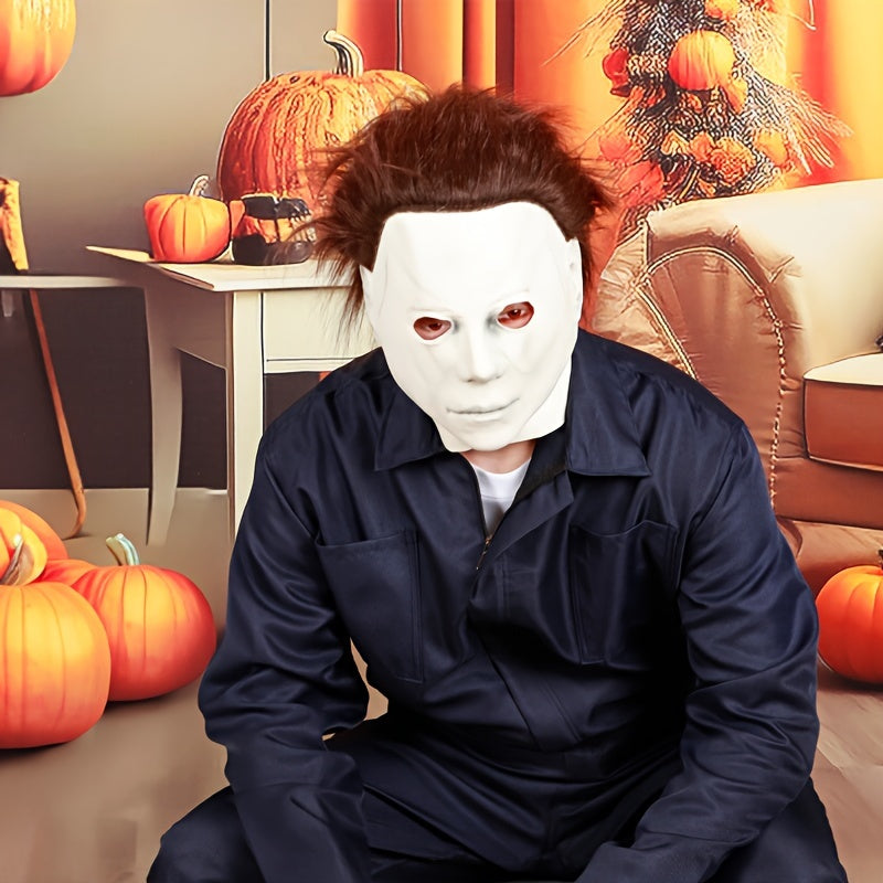 Uhyggeligt Halloween Kostume med Maske – Komfortabel Heldragt