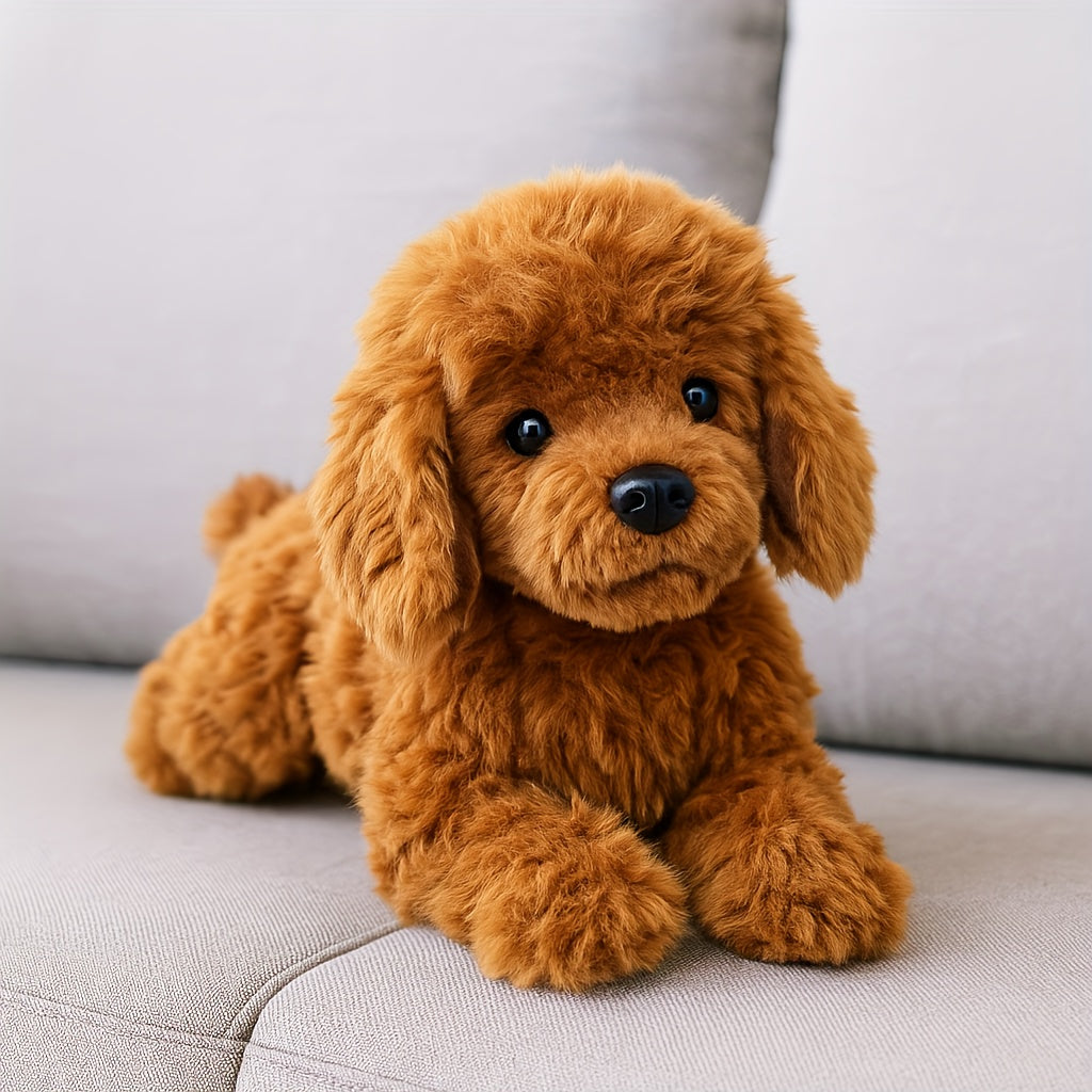 Krammevenlig blød hundelegetøj, teddy hundevalp