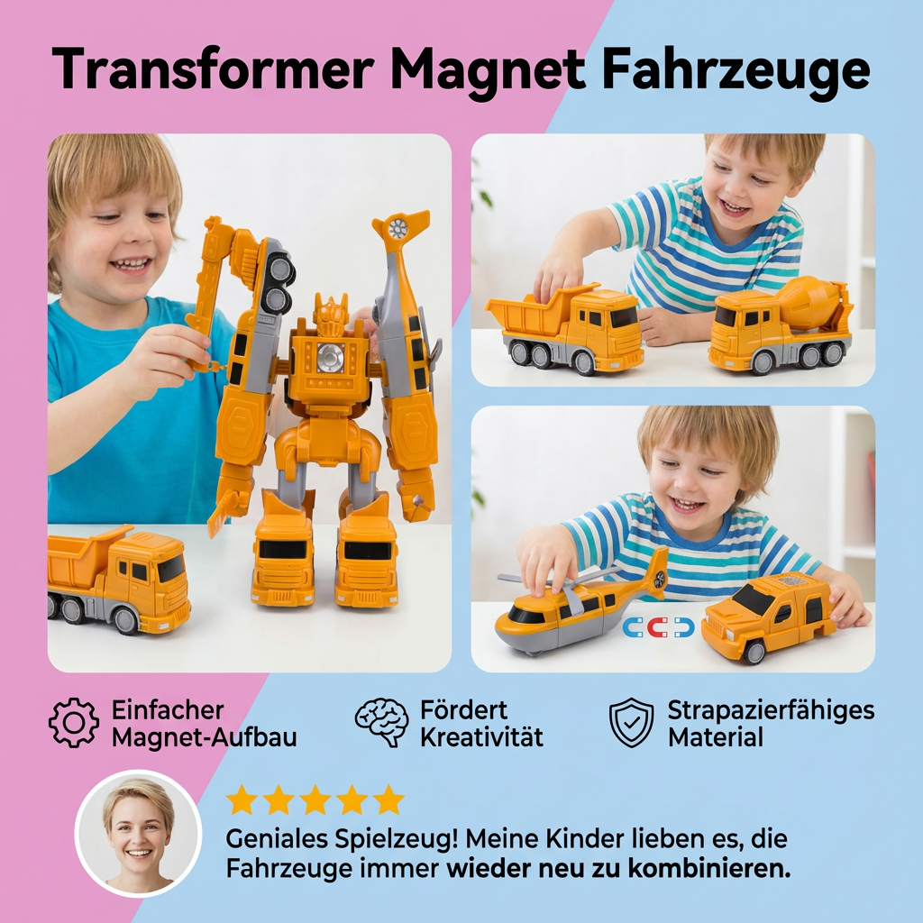Fahrzeuge med Transformer Magnet