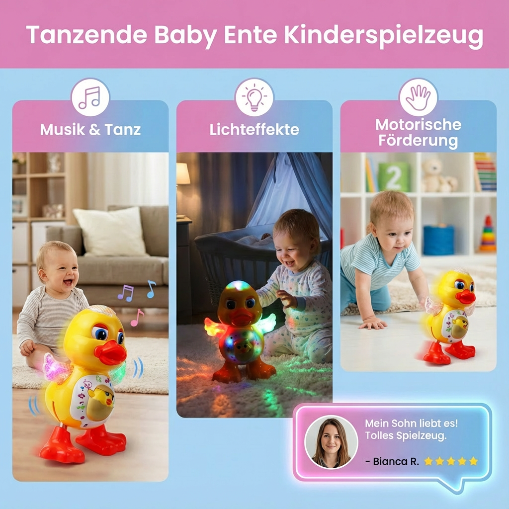 Dansende Ande Legetøj til Børn