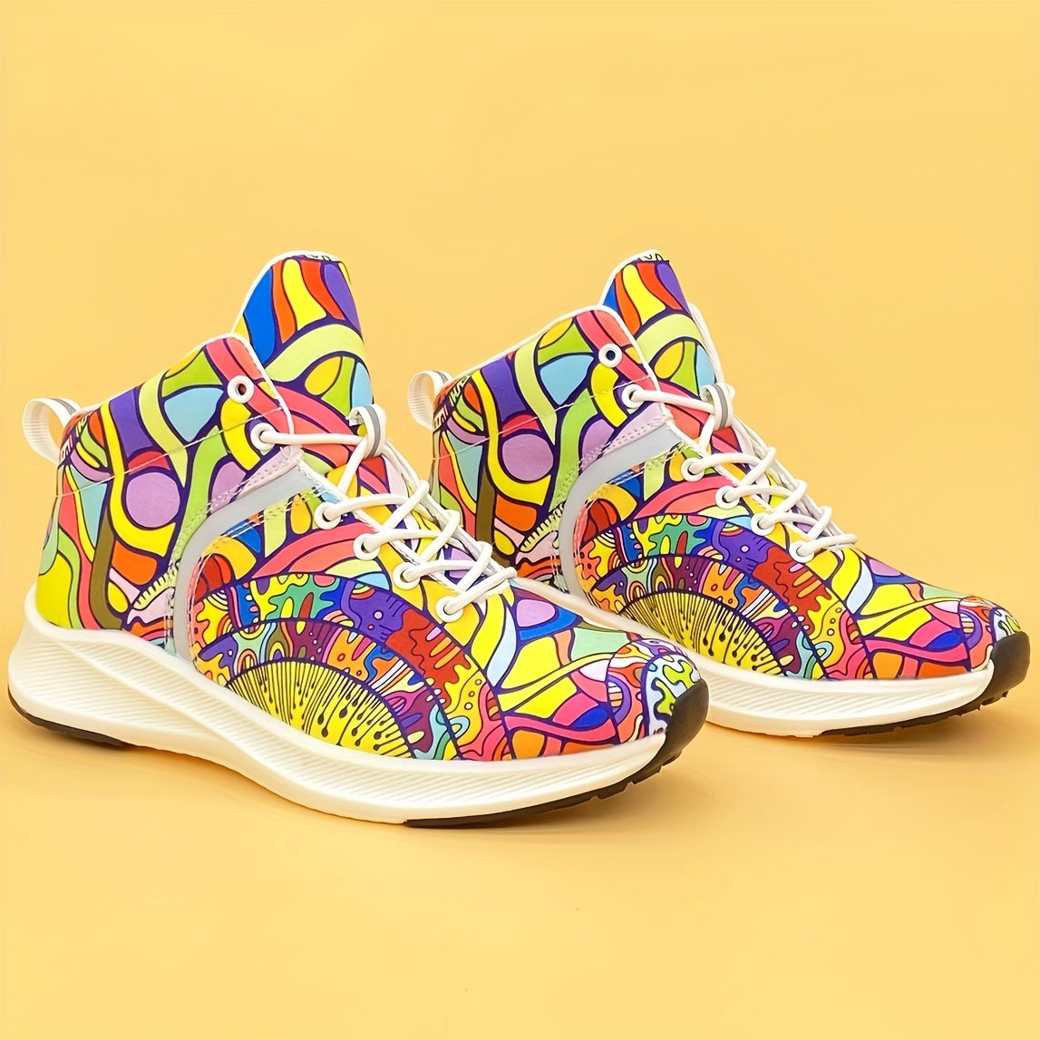 Farverige sneakers til kvinder – Sikker og komfortabel hverdagssko