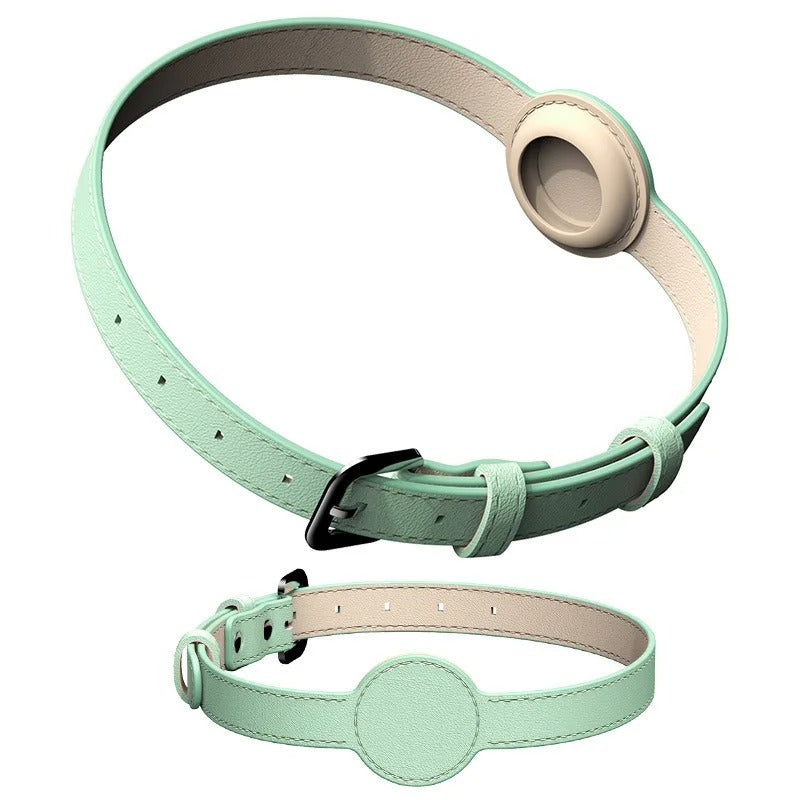Luksus Hundehalsbånd med Airtag Holder - Sikkerhed og Stil